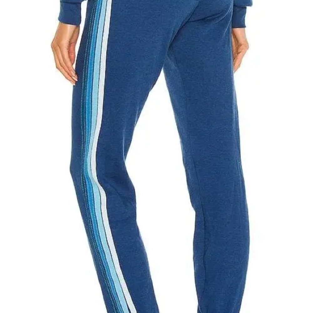 Aviator Nation Classic 5 Stripe Sweatpants - Royal